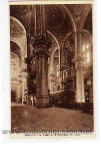 Postales: Malaga. La Custodia. F&aacute;brica de Velas, cirios de cera. Bujias. Miguel Ojeda Torrecilla. La Catedral.