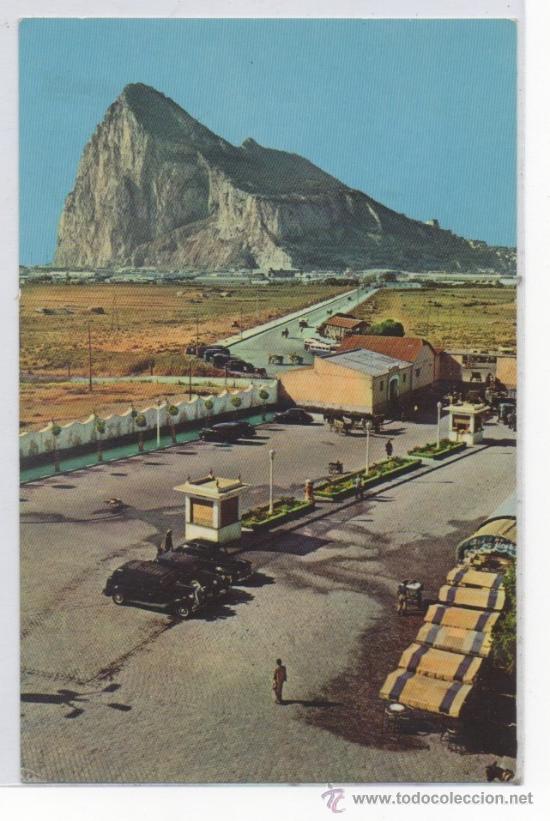 Postales: TARJETA POSTAL CAMPO DE GIBRALTAR CADIZ PANORAMICAS DE ESPA&Ntilde;A LA LINEA DE LA CONCEPCION COCHE PE&Ntilde;ON