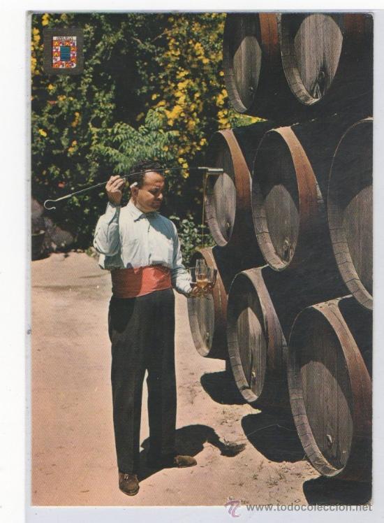 Postales: TARJETA POSTAL DE JEREZ DE FRONTERA BOBADILLA Y CIA VENENCIADOR CADIZ VINO