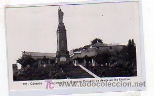 Postales: Cordoba. 136. Monumento al Sagrado Coraz&oacute;n de Jesus en las Ermitas. Ed. Arribas. Sin circular.