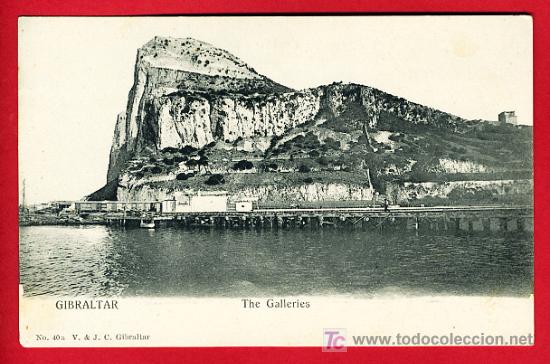 Postales: GIBRALTAR, THE GALLERIES,    P30992 - Foto 1