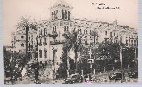 Cartes Postales: Sevilla.- Hotel Alfonso XIII. M. Barreiros n&ordm; 88. NO CIRCULADA