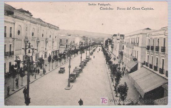 Cartes Postales: C&oacute;rdoba.- Paseo del Gra Capit&aacute;n. Hauser y Menet. NO CIRCULADA