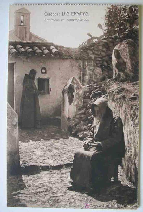Postkarten: Postal Antigua : C&oacute;rdoba - LAS ERMITAS - Ermita&ntilde;os en contemplaci&oacute;n. Ed A.Fragero