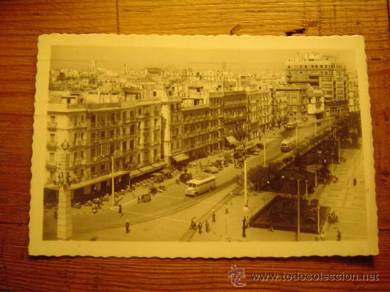 Postales: Interesante postal de Cadiz..Avenida de Ram&oacute;n de Carranza