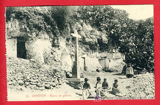 Postales: GRANADA, BARRIO DE GITANOS,    P40951 - Foto 1