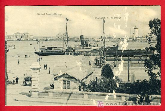 Postales: MALAGA, EL PUERTO,   P40987
