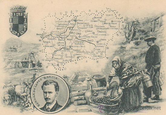 Postales: 1900 - ESPA&Ntilde;A - JAEN. - Foto 1