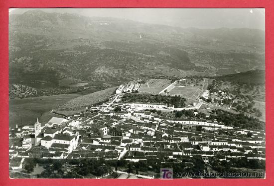 Postales: CORTES DE LA FRONTERA, MALAGA, VISTA PANORAMICA, CIUDAD DEPORTIVA AL FONDO,  P31101