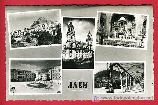 Postales: JAEN, CINCO VISTAS,    P31175