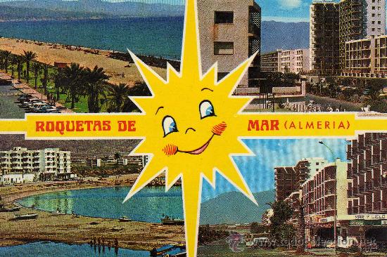 Postales: POSTAL ROQUETAS DEL MAR. ALMERIA