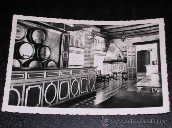 Postales: 23 SANLUCAR DE BARRAMEDA , CASA DE LA SILLA, INTERIOR DE LA VENTA DE LA SOLEAR