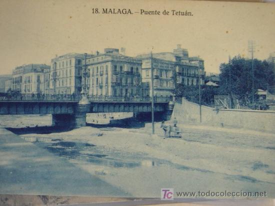 Postales: MALAGA. N&ordm; 18. GRAFOS. DORSO DIVIDIDO