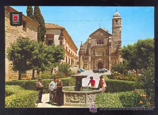 Postales: UBEDA - Jaen - Fachada de la Basilica del Salvador / Impresa en 1973