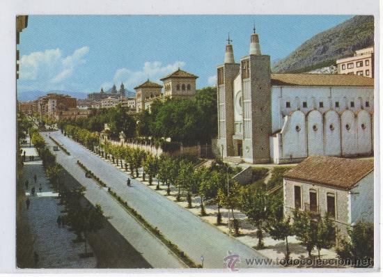 Postales: TARJETA POSTAL AVENIDA DEL GENERALISIMO JAEN