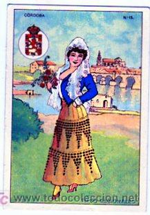 Cartoline: Cordoba. Tipos regionales. Cromo 10,50 x 7 cm. Num. 13.
