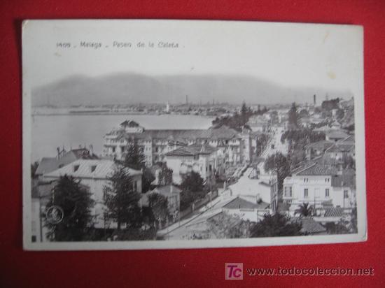Postales: MALAGA - PASEO DE LA CALETA