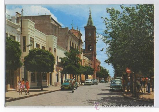 Postales: TARJETA POSTAL DE PE&Ntilde;ARROYA-PUEBLONUEVO PLAZA DE SANTA BARBARA CORDOBA