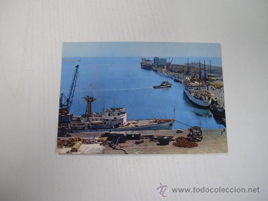 Postales: CADIZ - PUERTO. VISTA PARCIAL - BARCOS
