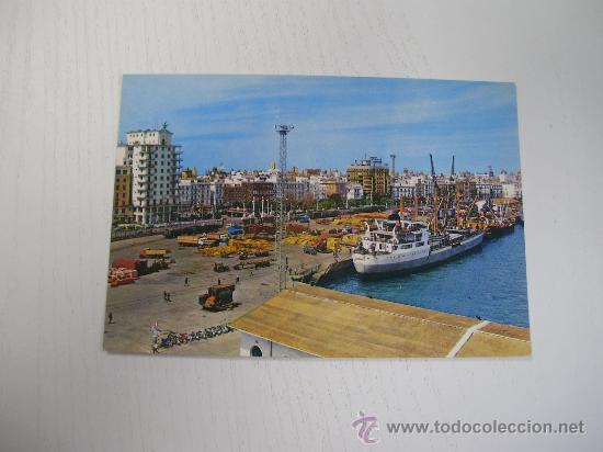 Postales: CADIZ - PUERTO - BARCOS