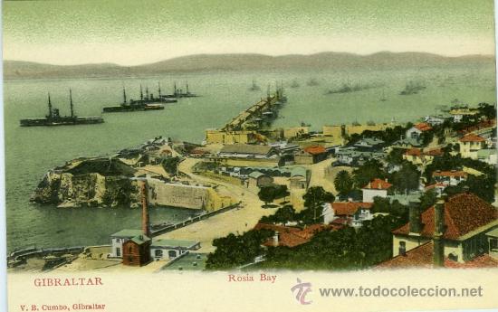 Postales: POSTAL GIBRALTAR ROSIA BAY - Foto 1