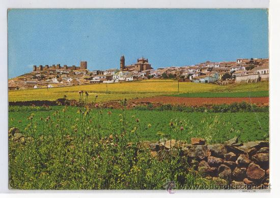Postales: TARJETA POSTAL DE BA&Ntilde;OS DE LA ENCINA VISTA GENERAL JAEN