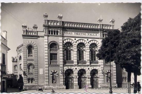 Postales: C&Aacute;DIZ.-GRAN TEATRO FALLA - Foto 1