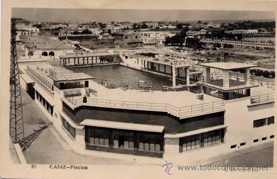 Postales: C&Aacute;DIZ.-PISCINA - Foto 1