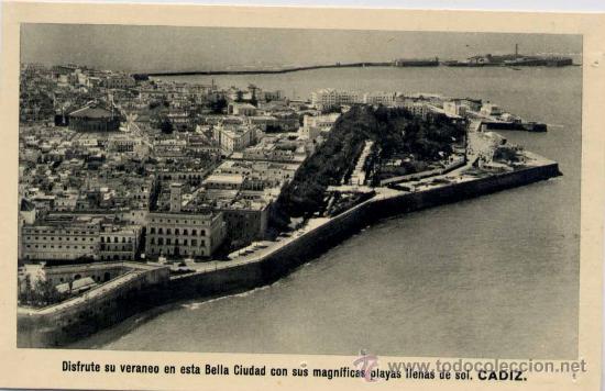 Postales: C&Aacute;DIZ.-POSTAL PUBLICITARIO DEL AYUNTAMIENTO