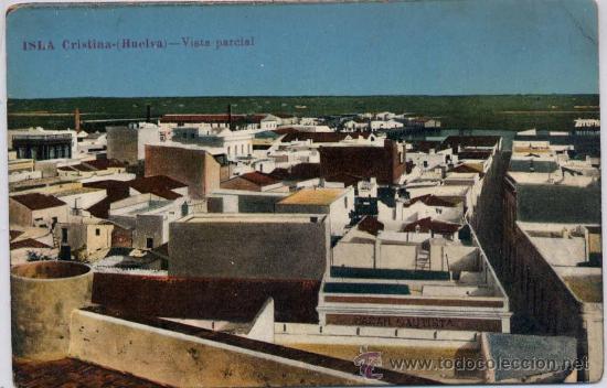 Postales: ISLA CRISTINA( HUELVA).-VISTA PARCIAL