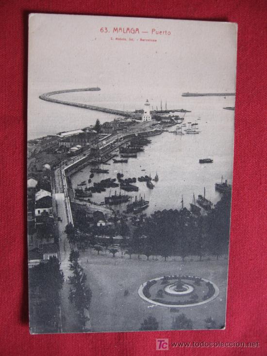 Postales: MALAGA - PUERTO