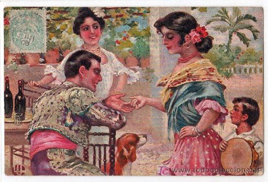 Postais: TARJETA POSTAL CONSTUMBRISTA DE ANDALUCIA