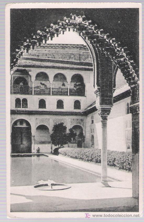 Postales: Granada.- Patio de los Arrayanes. Hauser y Menet. - Foto 1