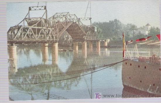 Postales: Sevilla. Puente de Tablada. - Foto 1