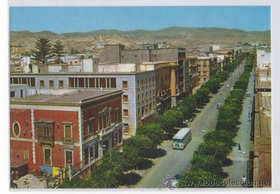 Postales: TARJETA POSTAL AVDA. GENERALISIMO  ALMERIA