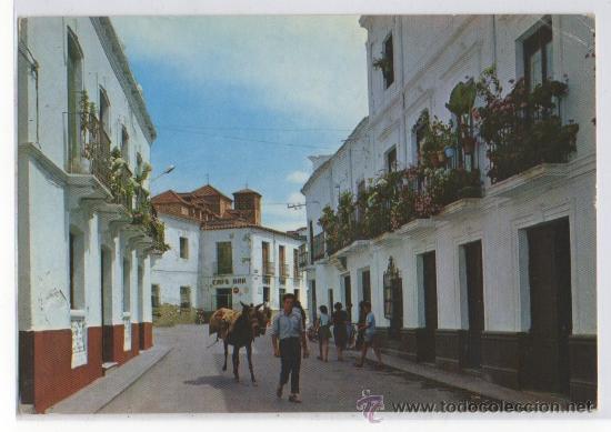 Postales: TARJETA POSTAL DE LAUJAR DE ANDARAX CAPITAL DE LA ALPUJARRA CALLE CANALEJAS ALMERIA