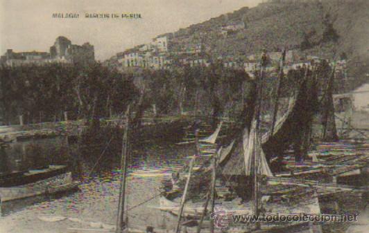 Postales: POSTAL ANTIGUA DE MALAGA. BARCOS DE PESCA. P-ANMA-010