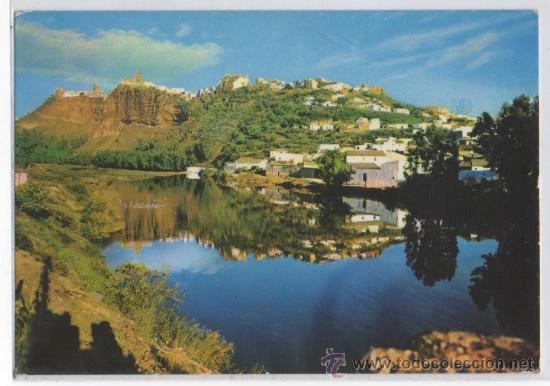 Postales: TARJETA POSTAL DE ARCOS DE LA FRONTERA VISTA DE LA CIUDAD SOBRE EL RIO GUADALETE CADIZ