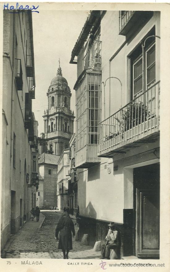 Postales: M&Aacute;LAGA. CALLE T&Iacute;PICA. - Foto 1