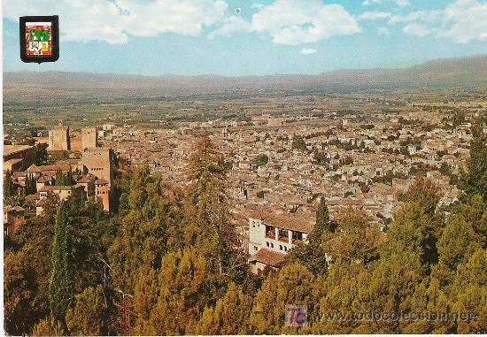 Postales: GRANADA - ESCUDO DE ORO N&ordm; 16 - - Foto 1