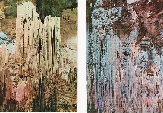 Postales: CUEVA DE NERJA - 2 POSTALES -