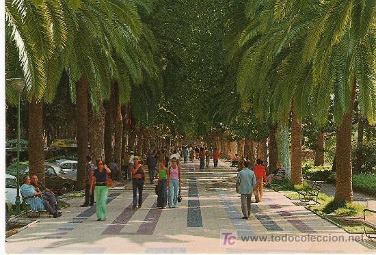 Postales: MALAGA - PASEO DEL PARQUE - JB 1004 -