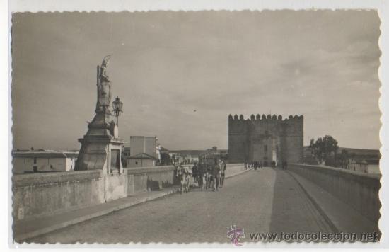 Postales: TARJETA POSTAL PUENTE ROMANO CASTILLO DE LA CALAHORRA CARRO CORDOBA