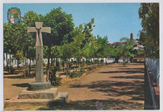 Postales: TARJETA POSTAL DE FUENTE OBEJUNA PASEO CRUZ DE PIEDRA CORDOBA