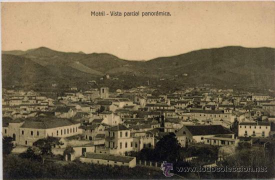Postales: MOTRIL(GRANADA).-VISTA PARCIAL PANOR&Aacute;MICA