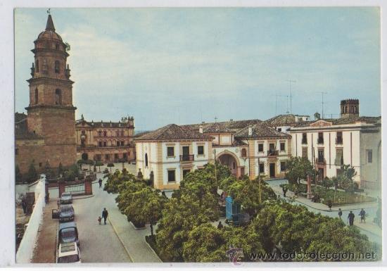 Postales: TARJETA POSTAL DE ANDUJAR PLAZA DE ESPA&Ntilde;A JAEN