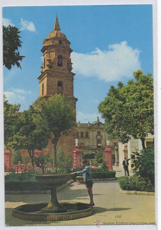 Postales: TARJETA POSTAL DE ANDUJAR IGLESIA PARROQUIAL DE SAN MIGUEL JAEN