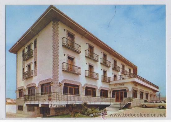 Postales: TARJETA POSTAL DE BAILEN FACHADA LATERAL IZQUIERDO HOTEL R. ZODIACO JAEN