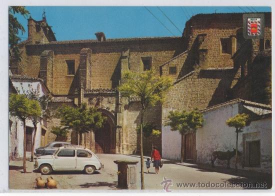 Postales: TARJETA POSTAL DE UBEDA SAN ISIDRO FACHADA MEDIODIA JAEN SEAT 600