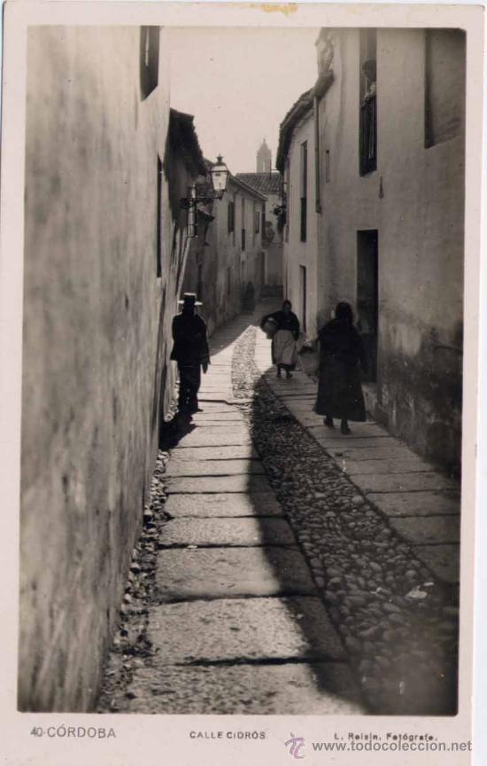 Postales: C&Oacute;RDOBA.-CALLE CIDROS